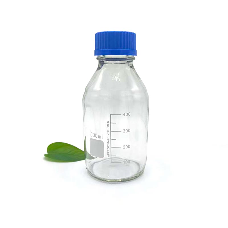 500 ml transparent glassreagensflaske 500 ml transparent glassreagensflaske